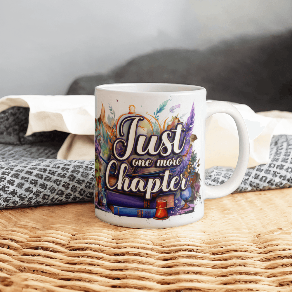 Book Lovers Just Another Chapter Coffee Mug
