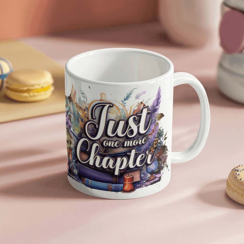 Book Lovers Just Another Chapter Coffee Mug