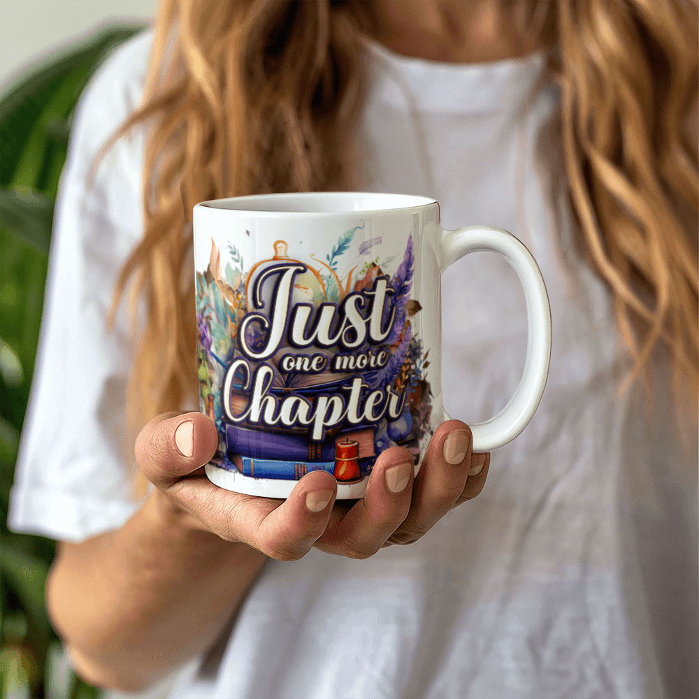 Book Lovers Just Another Chapter Coffee Mug
