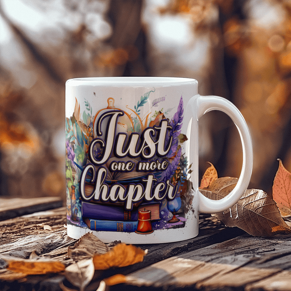 Book Lovers Just Another Chapter Coffee Mug