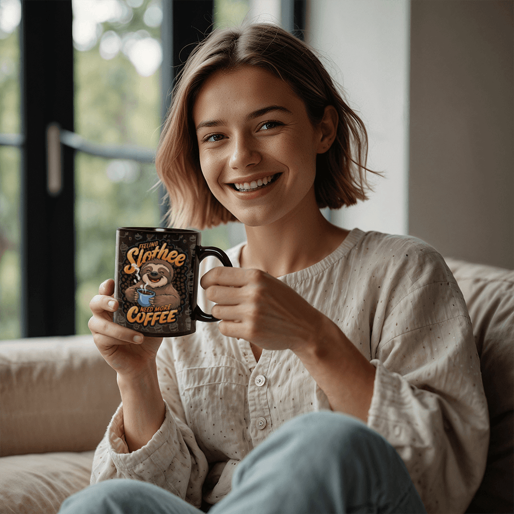 Slothee Coffee Mug For Coffee Lovers
