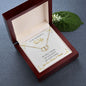 To My Wonderful Wife Everlasting Love Necklace