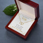 To My Wonderful Wife Everlasting Love Necklace