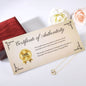 To My Mom Everlasting Love Necklace Pendant: Solid 10k Gold