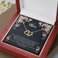 To My Mom Everlasting Love Necklace Pendant: Solid 10k Gold