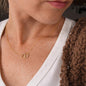 To My Gorgeous Girlfriend 10K solid yellow gold hearts