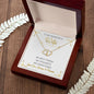 To My Wonderful Wife Everlasting Love Necklace