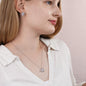 To My Mother Love Always Your Son Love Knot Earring & Necklace Set!