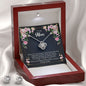 To My Mom Love Knot Earring & Necklace Set!