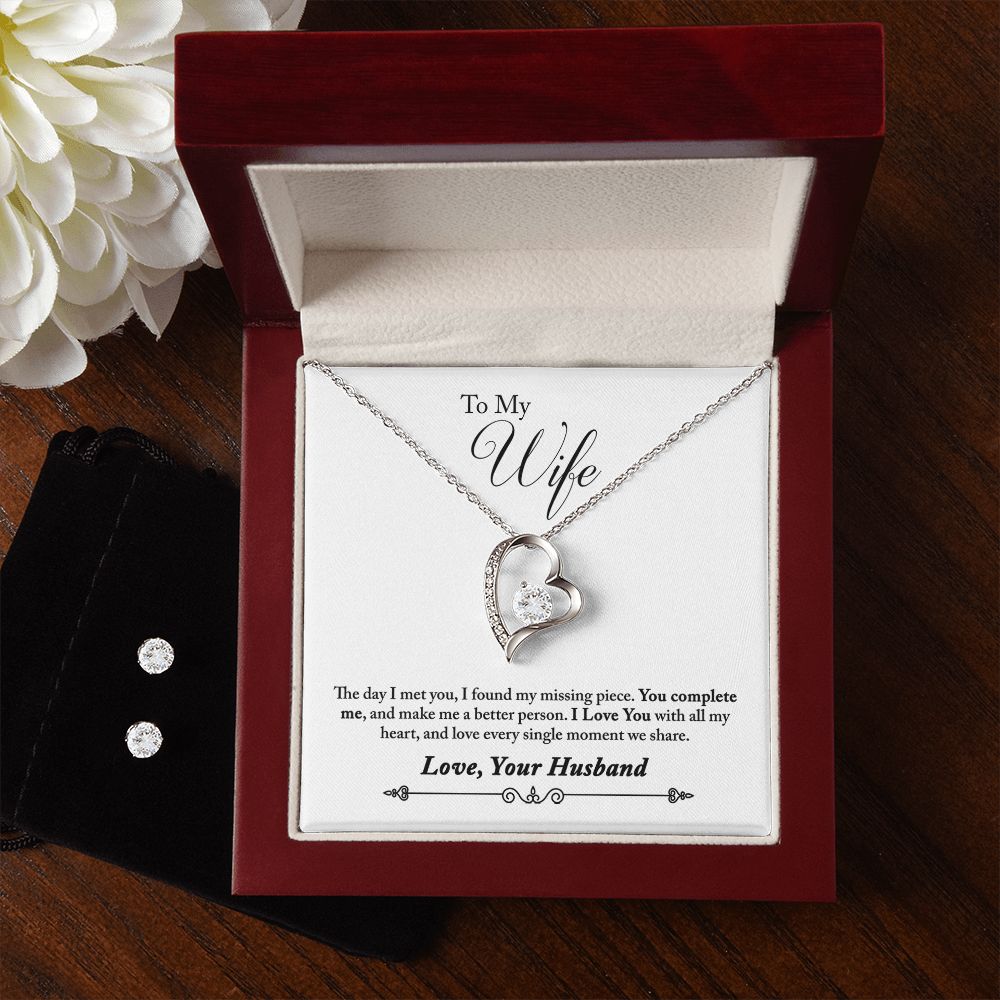 To My Wife Forever Love Necklace