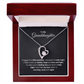 To My Granddaughter Forever Love Necklace