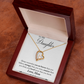 To My Daughter - Forever Love Necklace - Love Mom