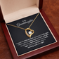 To My Granddaughter Forever Love Necklace