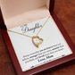 To My Daughter - Forever Love Necklace - Love Mom