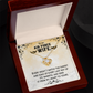 To My Air Force Wife – Love Knot Necklace | Valentine's Day Gift