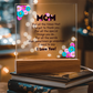 Mom for all the times plaque