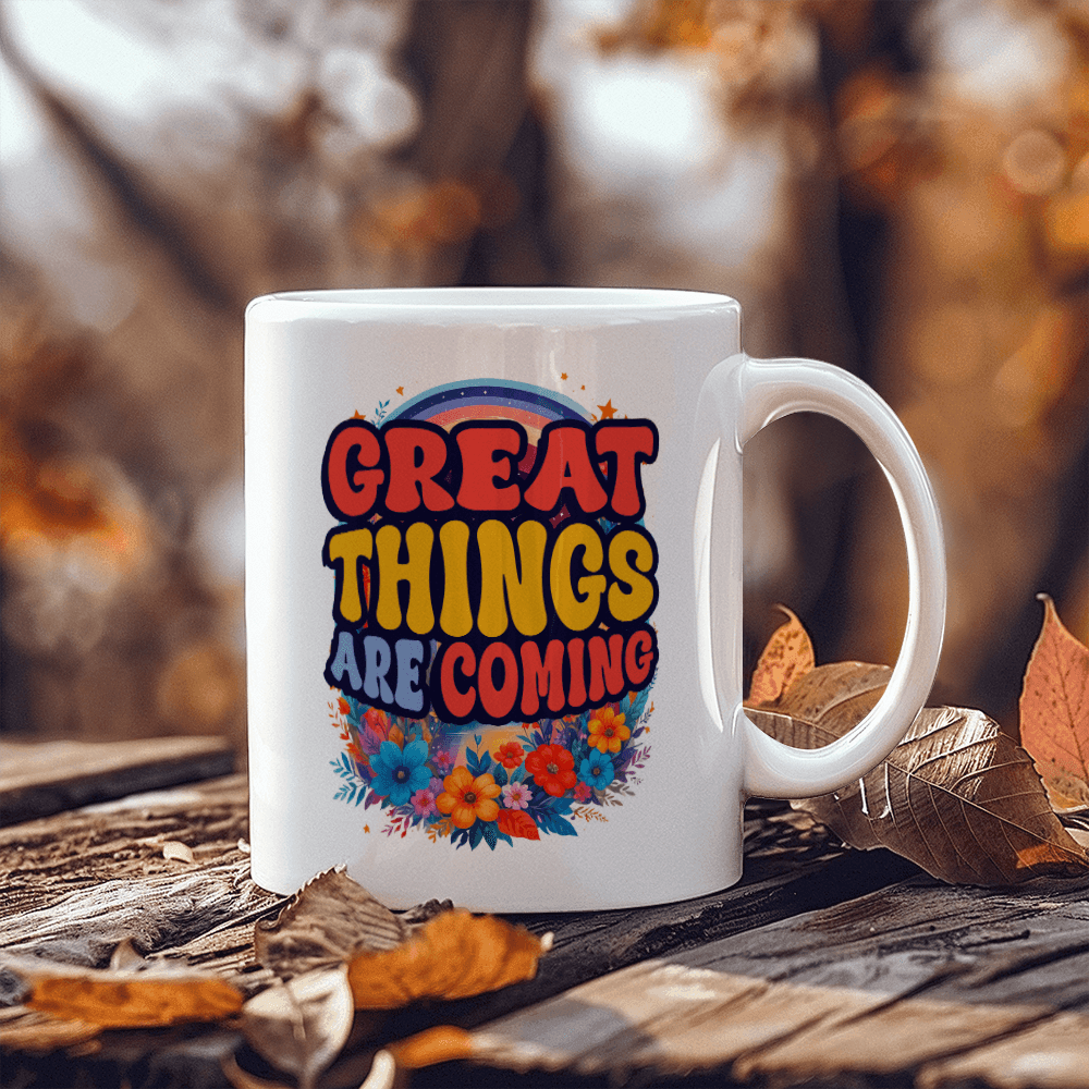 Great Things Are Coming Coffee Mug