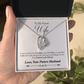 To My Future Wife - For Ever Love Necklace