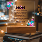 Mom for all the times plaque