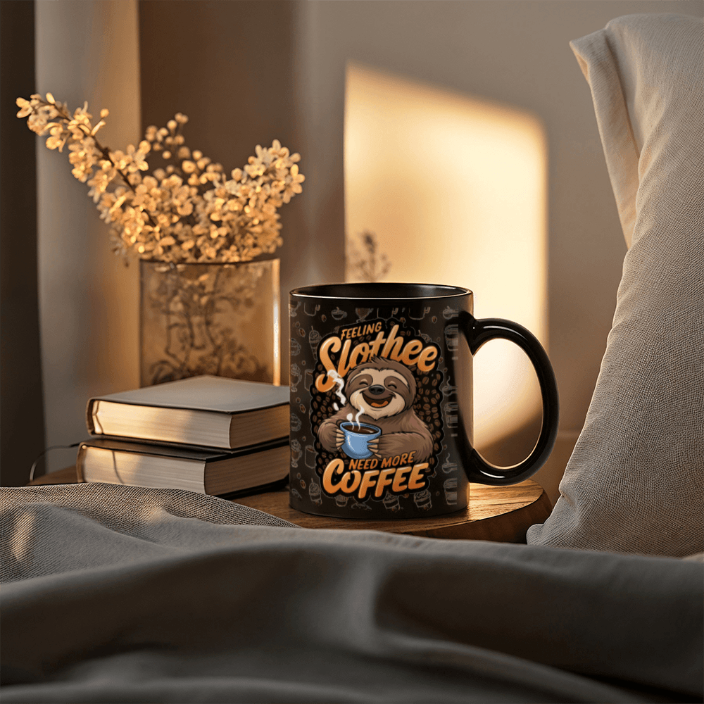 Slothee  Coffee Mug For Coffee Lovers