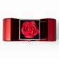 To my Mom, A rose for your endless warmth Love Knot Necklace with Red Heart Rose Box