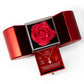 To my Beautiful Wife When I tell you that Alluring Beauty Necklace with Red Heart Rose Box