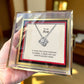To my Mom A Rose for your endless warmth Love Knot Necklace