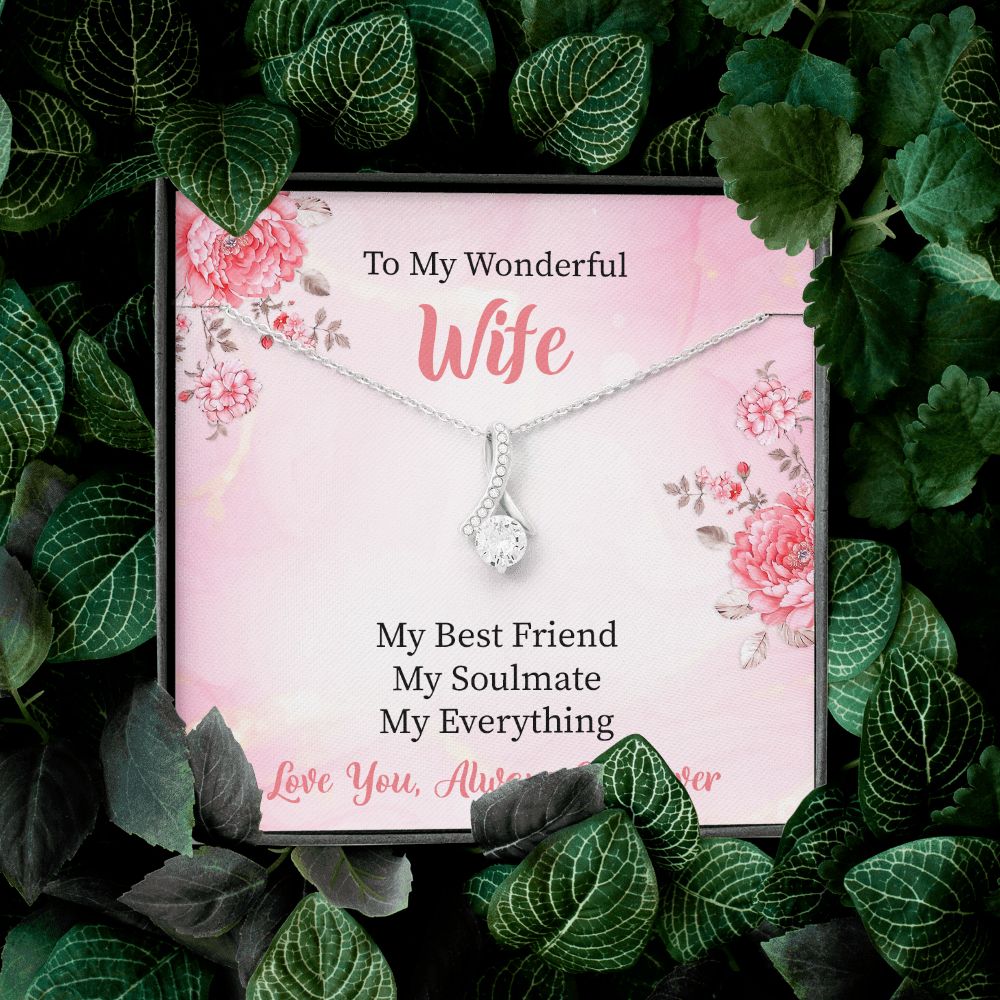 To My Wonderful Wife Alluring Necklace