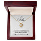 To My Mother Love Always Your Son Love Knot Necklace.